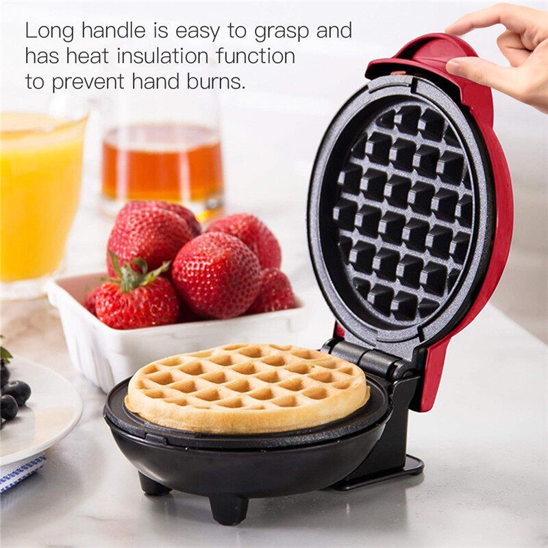 SG SELLER❤️Electric Waffles Maker Breakfast Waffle Machine Egg Cake Pan Eggette Mini Waffle Pot 迷你华夫饼机家用面包机薄饼机烘焙蛋糕三明治早餐机