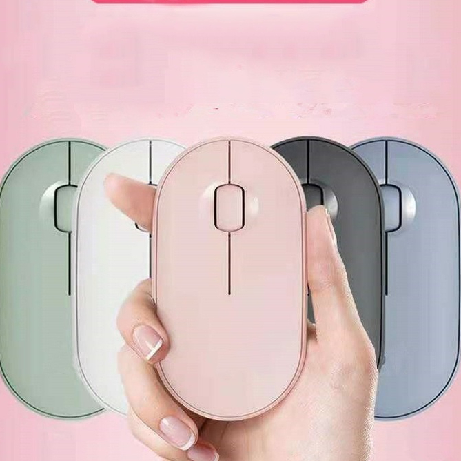 Modern ultra-thin silent bluetooth wireless mouse comptible for tablet PC laptop cell phone