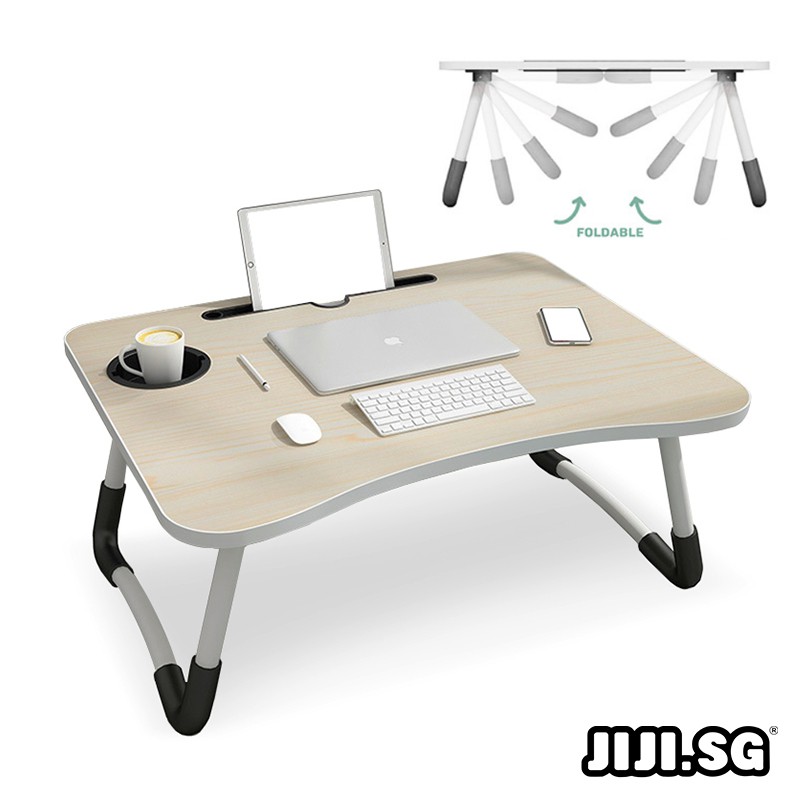 (JIJI SG)  MANZO Laptop Table Stand  Space Saving / Foldable / Laptop Table / Computer Table