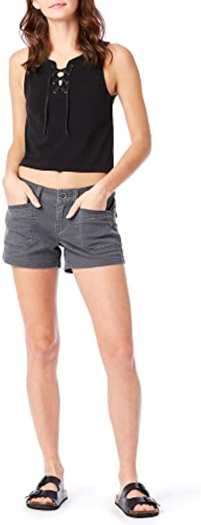 UNIONBAY Women's Delaney Stretch 3.5" Inseam Short
