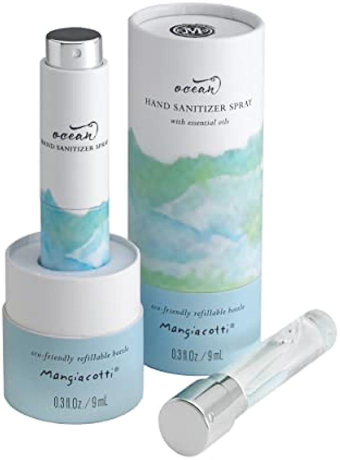 Mangiacotti 2728 Ocean Twist-Up Spray Hand Sanitizer, 0.30 Ounce