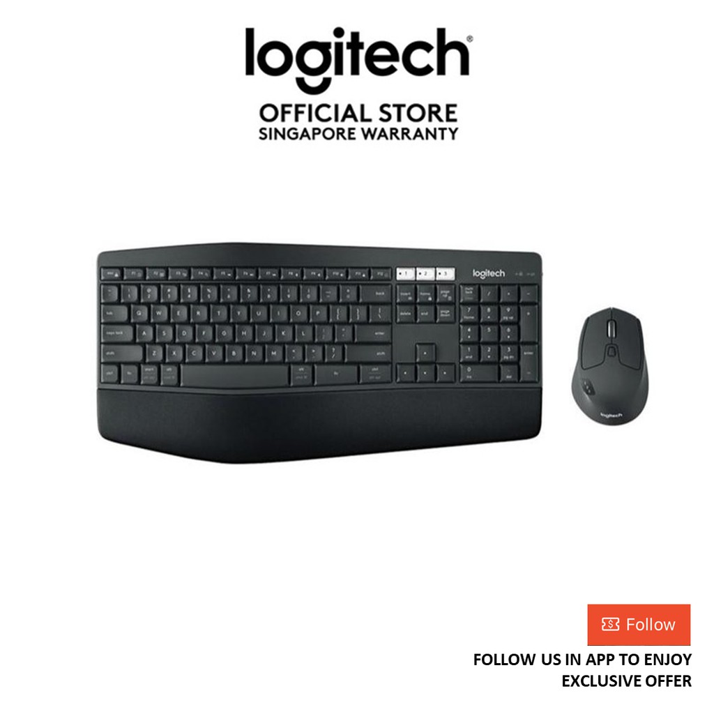 Logitech MK850 Performance Multi-Device Bluetooth Wireless Keyboard &amp; Mouse Combo With Logitech Flow Technology
