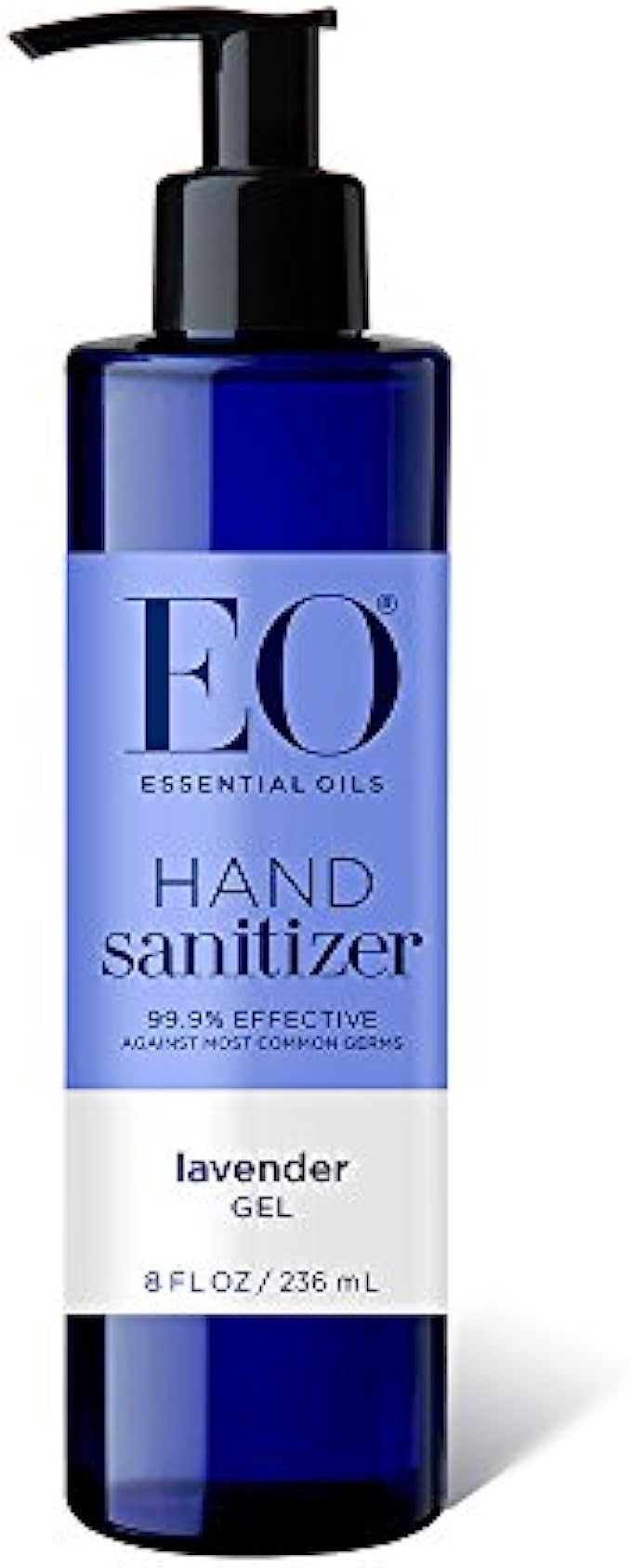 EO Botanical Hand Sanitizer Gel, Lavender, 8 Ounce