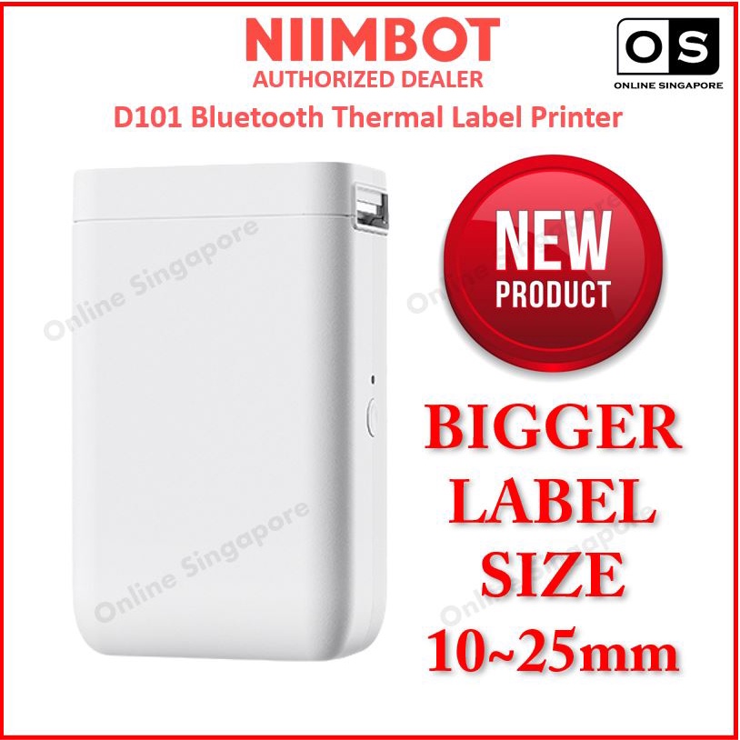 Niimbot D101 Bluetooth Thermal Label Printer