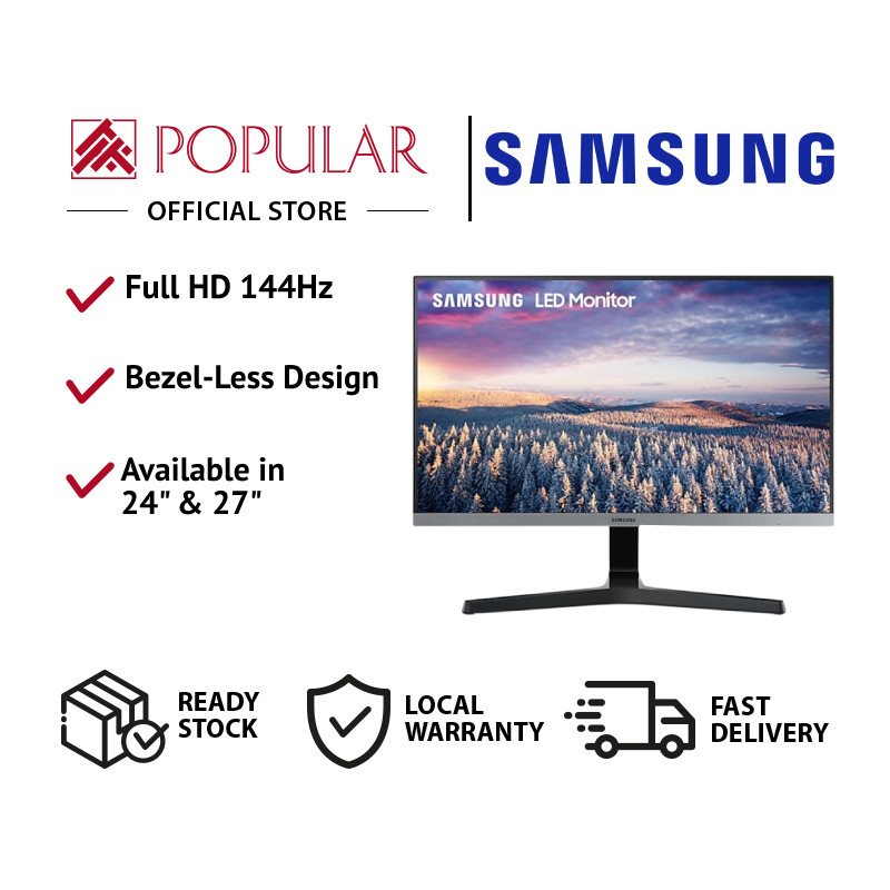 Samsung 24" &amp; 27" Bezel-less FHD LED Gaming Monitor SR350 / Gadgets &amp; IT By POPULAR