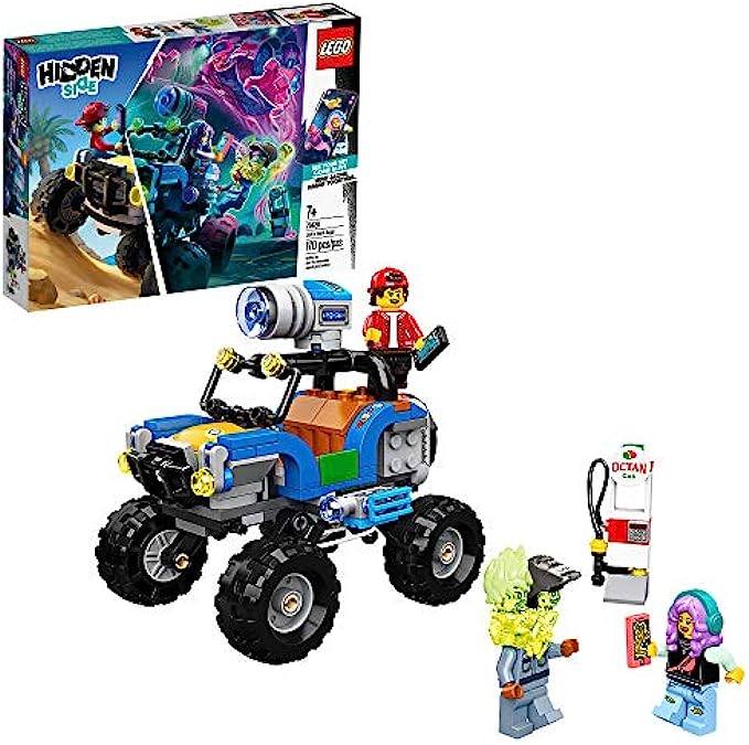 LEGO Hidden Side Jack's Beach Buggy 70428 Popular Ghost Toy, Cool Augmented Reality, New 2020 (AR) Play Experience for Kids (170 Pieces)