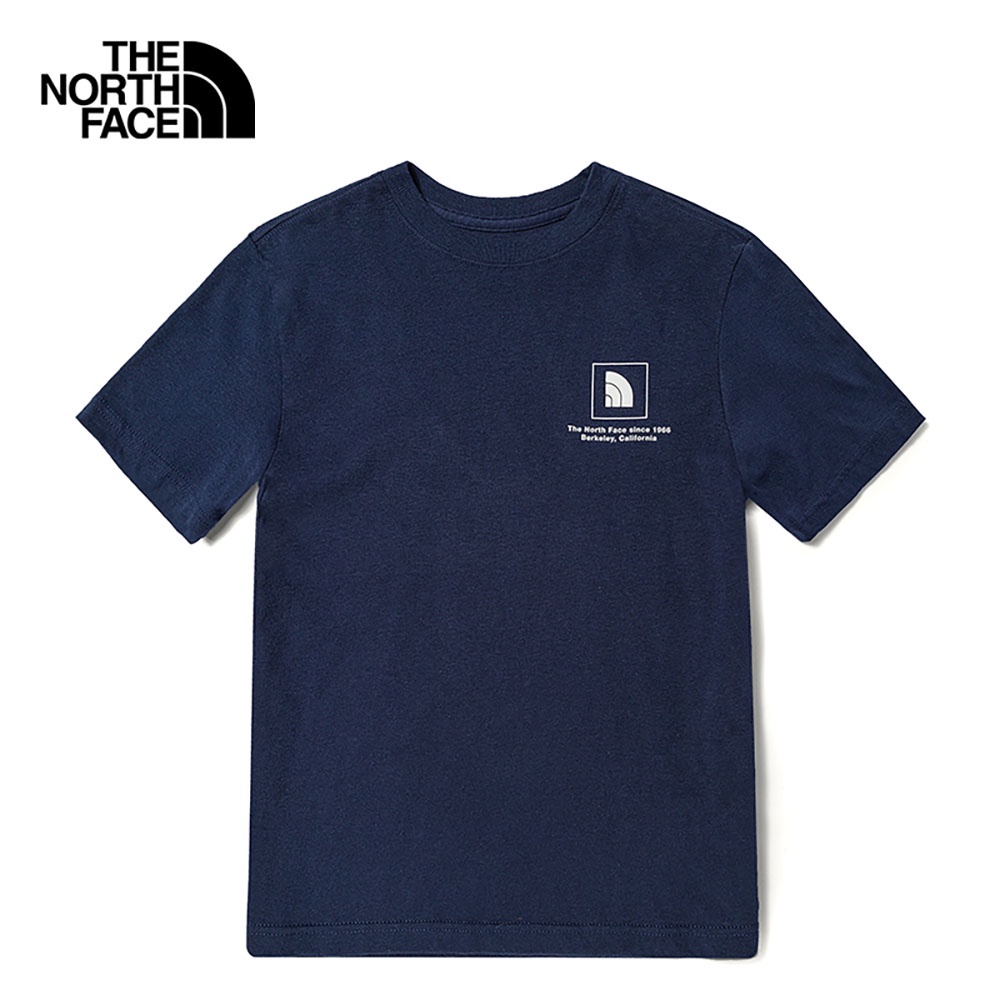 The North Face Boys’ S/S Graphic Tee - TNF Summit Navy