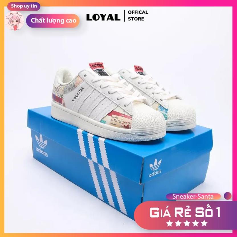 DAS Adidas Clover Superstar Kentaro Okawa Sneakers Shell Design Newest Version For Men And Women Full Box With Bill