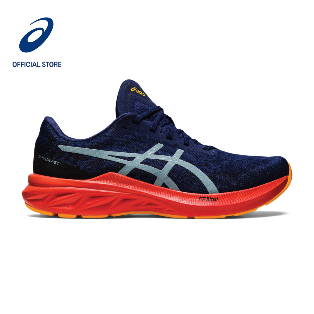ASICS Men DYNABLAST 3 Running Shoes in Deep Ocean/Light Steel