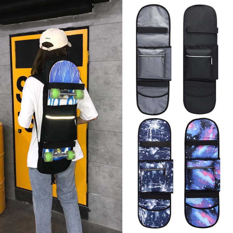 Skateboard Carry Bag Universal Skateboarding Backpack Skate Board Balancing Scooter Storage Cover Backpack Skateboard Protector