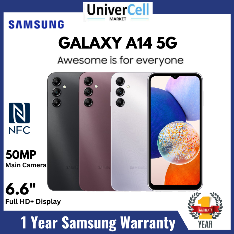 Samsung Galaxy A14 5G 6GB/128GB | Local Set 1 Year Samsung Warranty