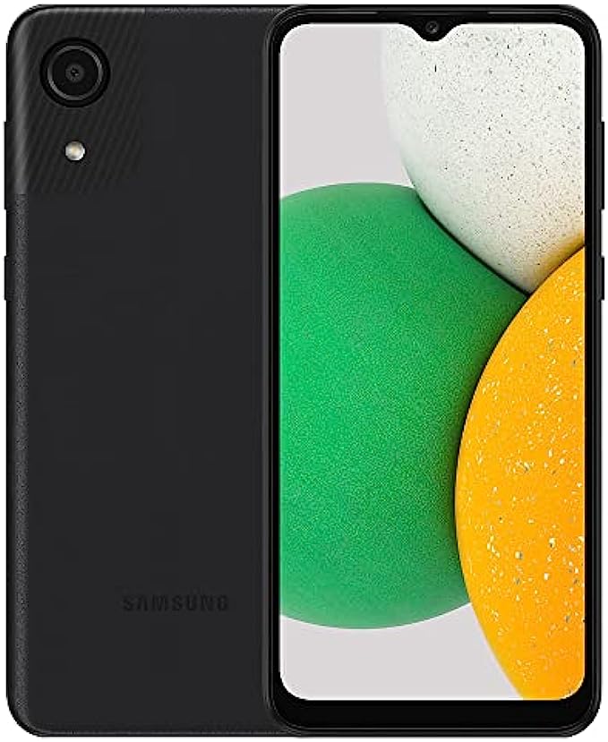 Samsung Galaxy A03 Core (SM-A032/DS) Dual SIM 32GB/ 2GB RAM, GSM Unlocked International Version - No Warranty - Black