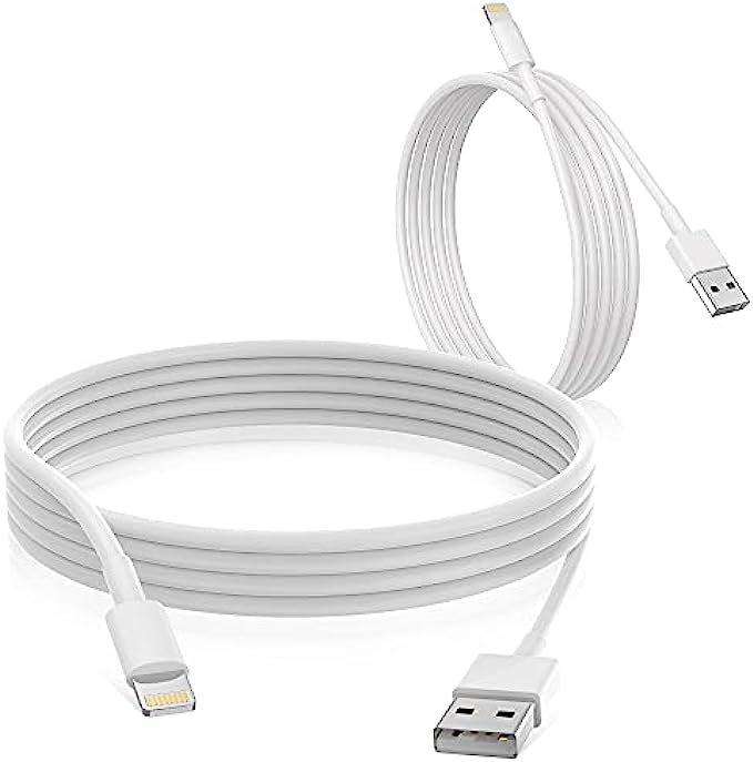 Apple iPhone Charger Cable, 2 Pack Original USB to Lightning Cable Apple MFI Certified 6 Ft, Fast iPhone Charging Cord for iPhone 11/11Pro/11Max/ X/XS/XR/XS Max/8/7/6/5S/SE
