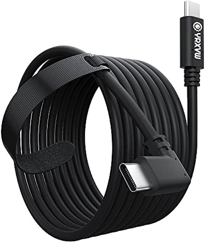 Link Cable for Oculus Quest 2, 16FT High Speed Data Transfer Type C Replacement Charging Cable, USB C to USB C 3.0 Fast Charger Cord for Oculus Quest 2/1
