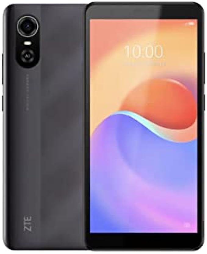 ZTE Blade A31 5.45" 18:9 Display, 8MP Camera Octa-Core Android 11 Go (LTE USA Latin Caribbean) 4G LTE GSM Unlocked Smartphone - International Version (Grey)