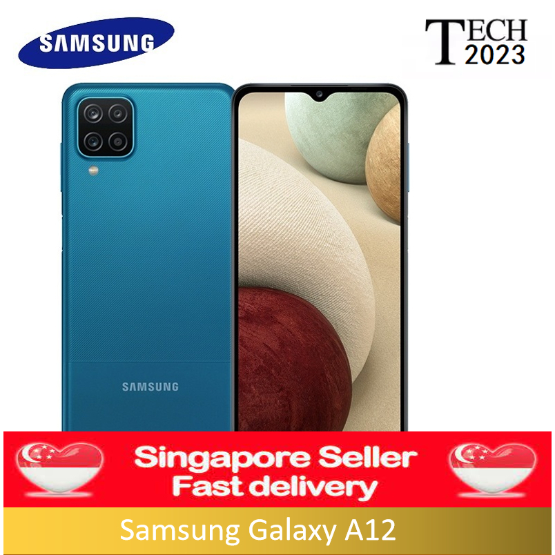 【Brand new&amp;Sealed】Original Samsung Galaxy A12  | Android 11 | Export Set
