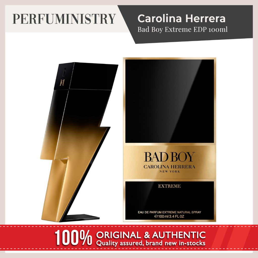 ?? [perfuministry] CAROLINA HERRERA?NEW? CH BAD BOY EXTREME EDP 100ML TESTER / PERFUME / FRAGRANCE