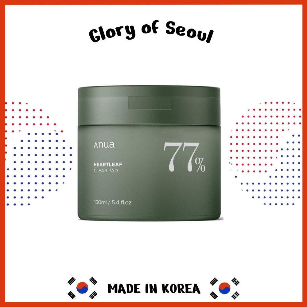 ANUA Heartleaf 77 Clear Pad (70 Sheets ), PHA Dead Skin Care Low pH Daily Toner Pad 160mL/5.4 fl.Oz Korean Skin Care Soothing Moisturizing