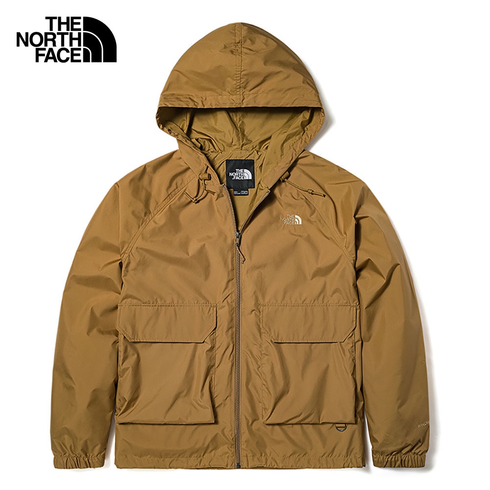 The North Face Men Heritage Wind Hoodie - AP TNF Utility Brown
