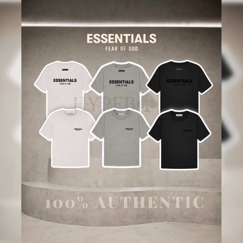[100% Authentic] Fear of God ESSENTIALS SS22 Logo Collection Tee