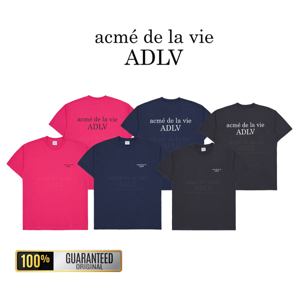 [100% Authentic] ADLV Acme De La Vie Basic Season 2 Short Sleeve T-Shirt