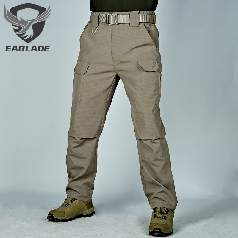 EAGLADE Tactical Cargo Pants for Men JT-IX10.S-3XL.Khaki