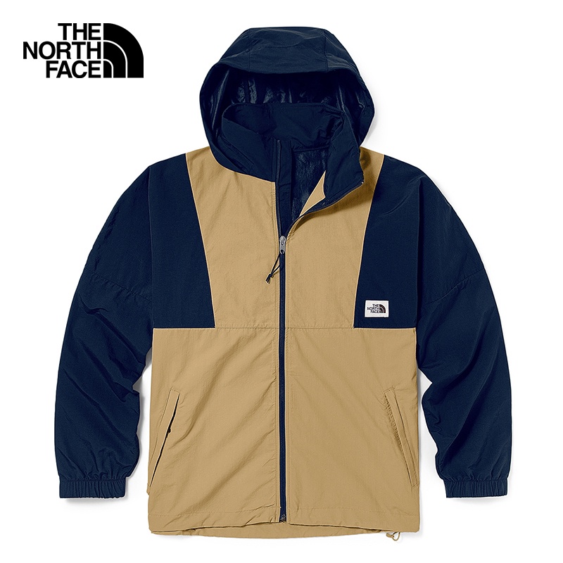 The North Face Men NoveltyWind Jacket - AP TNF Summit Navy / TNF Kelp Tan