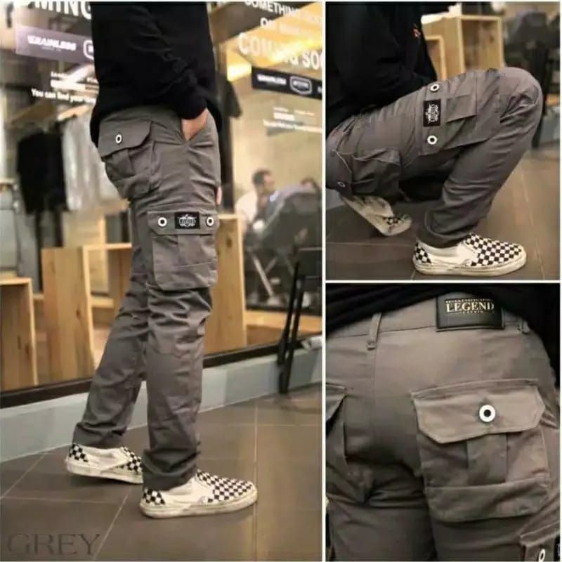 Original Men's Long Cargo Pants Adult Size 27-38