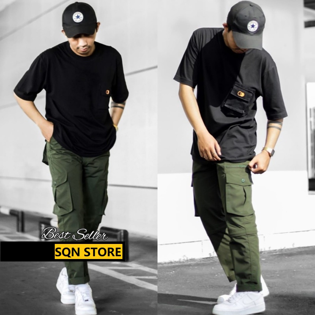 Men's Long CARGO Pants Size 27-38 PREMIUM QUALITY SLIMFIT COWO SKINNY Plain Boys