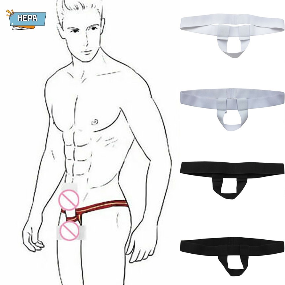 【HEPA】 Mens Briefs Booster Bulge Enhancer Ball Lifter G-string Underwear Low Rise