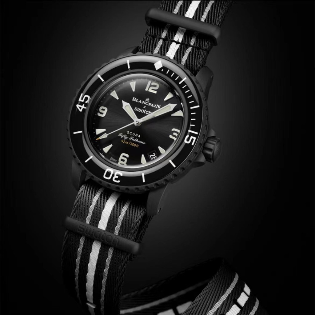 【Black】Men's Atlantic Ocean Watch Marine Quartz Plastic Business Fashion Sports Watch【NO box】