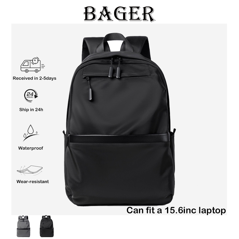 【SG Stock】Backpack Men Laptop Backpack Waterproof Travel Backpack Business Bag College Backpack Casual Shoulder Bag